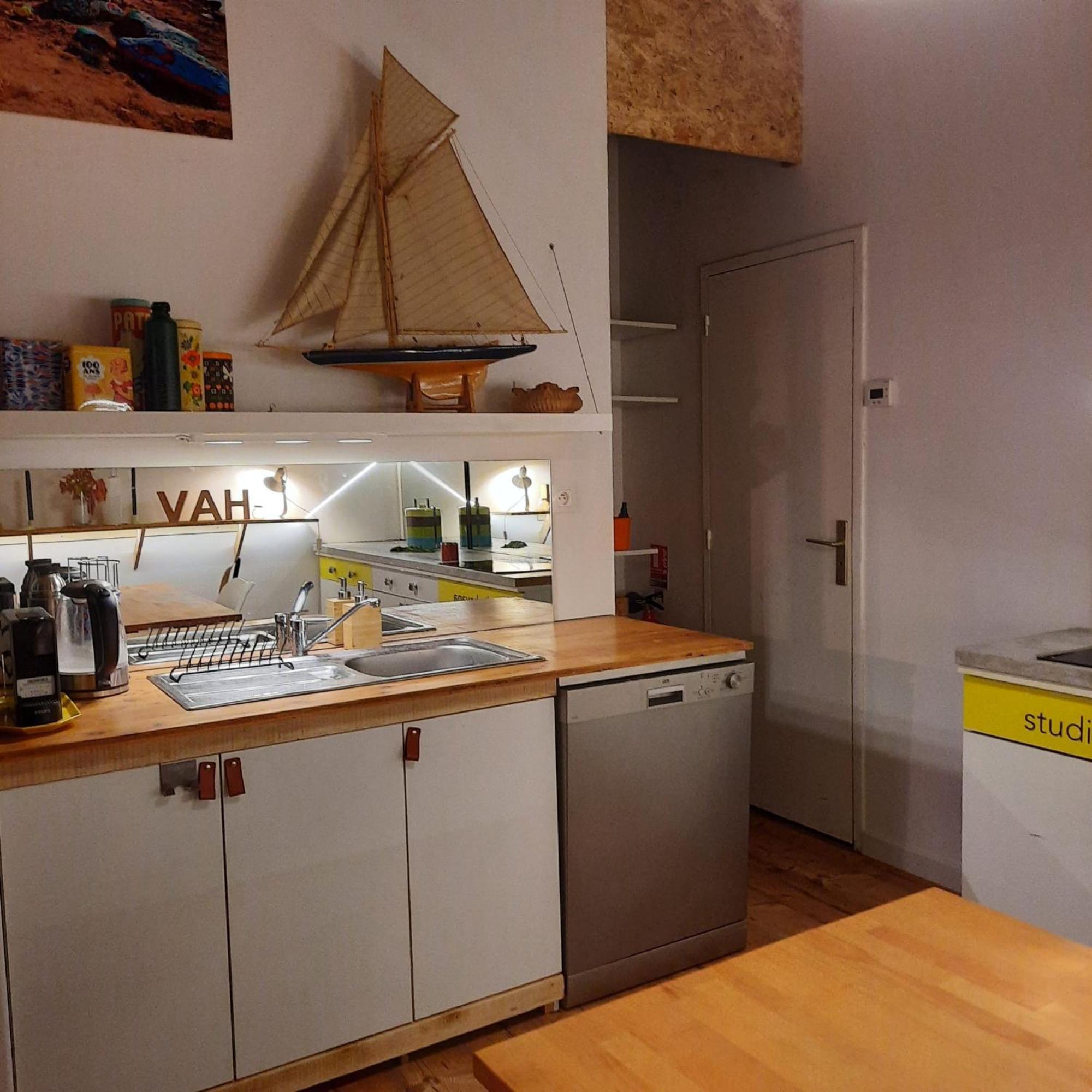 Cosy 4P Loft & Coworking Space 5M Walk To Ski Lift Leilighet Briançon Eksteriør bilde